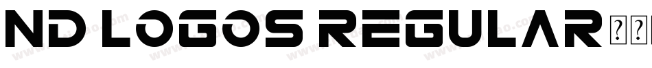 ND LOGOS REGULAR字体转换